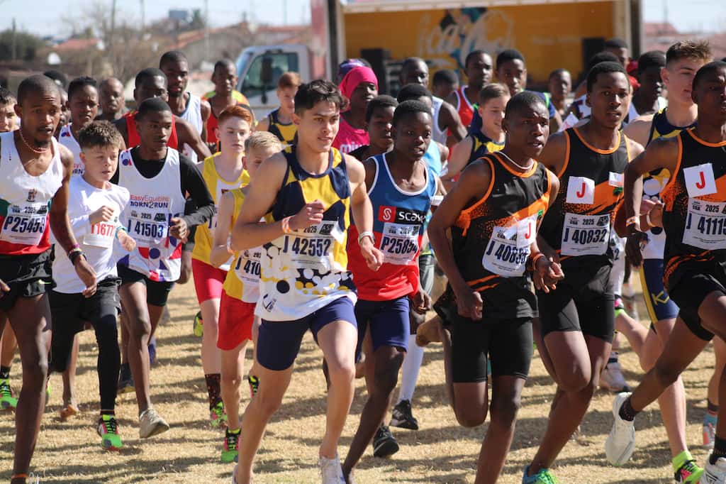 Central Gauteng Athletics event action